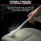 Tornador Z-014 Air Blow Out Tool Bundle | Includes CT-900 Brush Cone | High-Velocity Air Blowout with Brush Agitation | Professional Detailing for Vents, Carpet & Upholstery