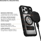 Rokform Crystal Case Compatible with iPhone 17 Pro Max, Magnetic Cover (Clear)