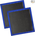 2PCS Clay Bar Towel for Auto Detailing, 12" x 12" Fine Grade Microfiber Car Chamois Towel, No-Scratch DIY Detail Clay Bar Alternative Cloth Mud Strip Cleaner Tool for Cars Detailing (2PCS)