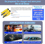 【Compatible with BMW 3 5 Series】 Seat Gap Filler,No Drop Seat Guard Compatible with BMW 3 5 i5 Series,Drop Seat Guards for Cars(2Pcs),Emergency Keychain Car Escape Tool(2Pcs)