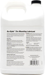 Ru-Glyde Tire Mounting Lubricant by AGS – 1 Gallon | Tire Bead Seating Lube & Rubber Rejuvenator | Prevents Rim Rust | No-Mix, Ready-to-Use Formula for Tire Changers, Auto Shops & DIY Tire Install