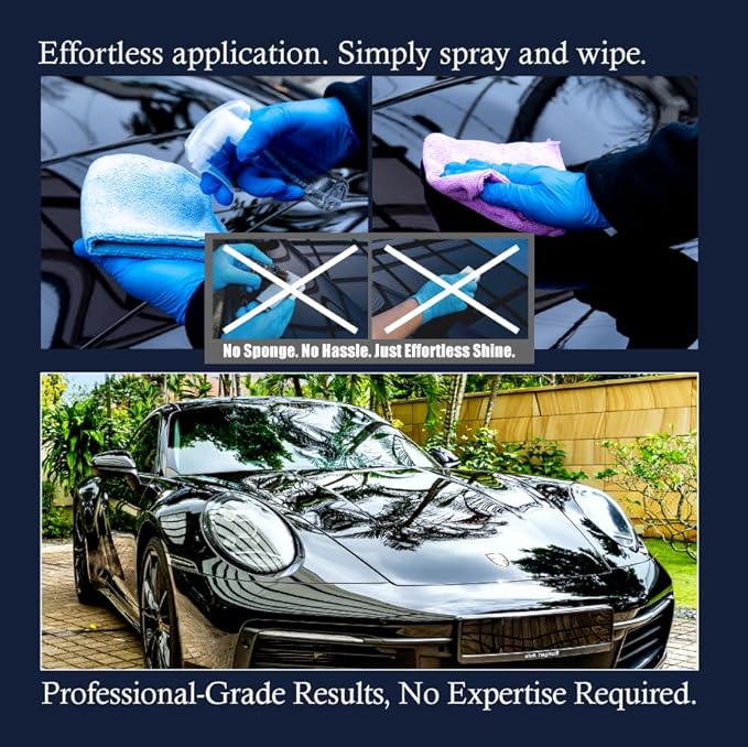 [Two-Coat | 5 Years | 9H] Premium Ceramic Coating for Cars SILAZANE50 BASE KIT