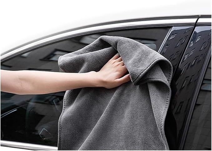 Absorbent Microfiber Car Wash Towel - 30x30/60CM Drying Cloth for Detailing and Car Care(1pcs-30x30cm)