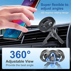 Magsafe Car Mount - 20 Super Magnets, Universal Magnetic Phone Holder for iPhone 12-16 Series & MagSafe Cases