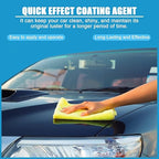 2PCS Car Coating Spray, Quick Effect Coating Agent, Advanced Car Quick-Acting Coating Agent for Most Colors & Finishes, Scratch Wax Coating Spray for Shine & Protection