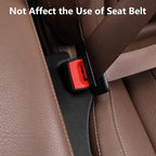 Car Seat Gap Filler Organizer - No Drop Seat Guard, Side Gap Filler for Car, SUV, and Trucks, 2 Pack, Black - Prevents Items from Falling, Extra Storage Space, Easy to Install, Durable & Eco-Friendly