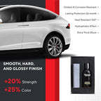 Nano Bond Ceramic Coating for Cars - 80% SiO2 Formula, Hydrophobic Paint Protection, UV & Corrosion Resistant for Glass, Wheels & Plastic, Easy Application, Car Detailing Kit, 30ml