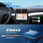 Eonon Car Stereo 4+64GB for BMW 3 Series 325i 330i M3 (E46) 1998-2006, Android 14 Wireless CarPlay Stereo, 9 Inch Touchscreen Android Auto Radio, Bluetooth/SWC/GPS, (E46X7 Upgrade)