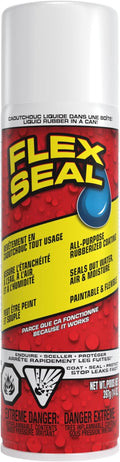 Liquid Rubber Spray Sealant Coating - White, 14 oz