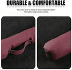 2026 New Car Seat Gap Filler 2 Pack,Leather Seat Gap Filler Strip with Fix Strap to Avoid Items from Falling,Universal Car Seats Gaps Plug Cars Interior Accessories (Burgundy)