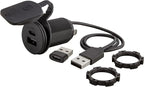 Scosche CPPDRLK-SP PowerVolt 27W Dash Port USB PD 3.0 Type-C Car Charger Compatible w/ Apple CarPlay & Android Auto Passthrough with USB-A to USB-C Adapter, Charger Socket for Car, Truck, Motorcycle