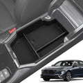 Armrest Organizer for 2026 2025-2023 Honda Accord, Center Console Organizer with Removable Rubber Mat, Center Console Tray Custom for Honda Accord Accessories, Black