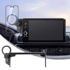 pop-tech Car Phone Holder for Honda CR-V HR-V 2023 2024 2025 2026: for MagSafe Magnetic Cell Phone Mount for HRV CRV Accessories 7/9 inch Screen - Touchscreen Cradles Strong Magnets for iPhone Samsung