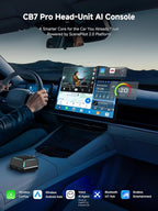 Magic AI Box, Wireless CarPlay/Android Auto, CB7 Pro ScenePilot 2.0, Full Android Apps, Split Screen, HDMI Out for Rear Display, GPS TrackHU