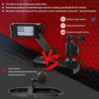 WXRYLYN 2024 2025 Ram Dash Mount Phone Holder for 2019-2025 Ram 1500 2500 3500 TRX Metal Dash Platform Phone Mount Go pr o Holder 2025 R am Cell Phone Holder Phone Mount