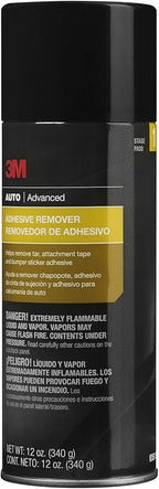 3M Adhesive Remover, Helps Remove Tar, Attachment Tape & Bumper Sticker Adhesive, 12 oz., 1 aerosol