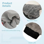6 Pcs Microfiber Car Wash Glove, Coral Fleece Cleaning Mitt for Auto Detailing, Scratch-Free Plant Dusting Gloves, Home Kitchen Bathroom Multipurpose Cleaning, Soft Lint-Free Wash Tool