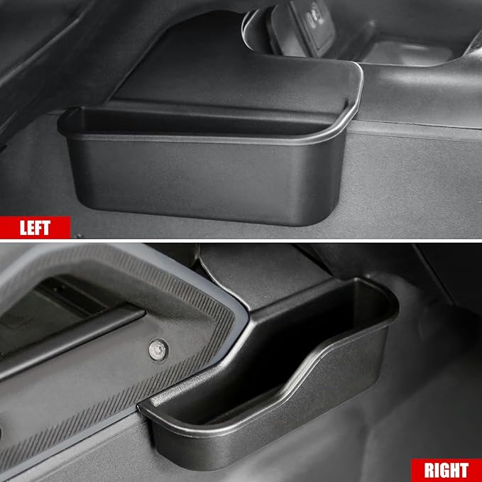Mabett Storage Organizer Set for Ford Bronco 2025,2026 Accessories with Central Control Storage Set, Door Handle Storage Compatible with Ford Bronco (4 PCS Set)