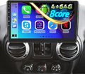 EKAT 8 Core Car Radio Stereo for Jeep Wrangler JK 2007-2018 Compass Grand Cherokee Dodge Ram with Carplay/Android Auto Upgrade 4GB+64GB