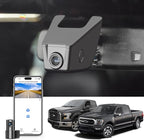 mangoal 4K Front & 2K Rear 2 Channel HDR Dash Cam, Dual STARVIS 2 IMX678 IMX675, Custom Fit for Ford F150 2013-2017 F250/F350 Super Duty 2015-2019(Model B), 5GHz WiFi, GPS, 128GB Card