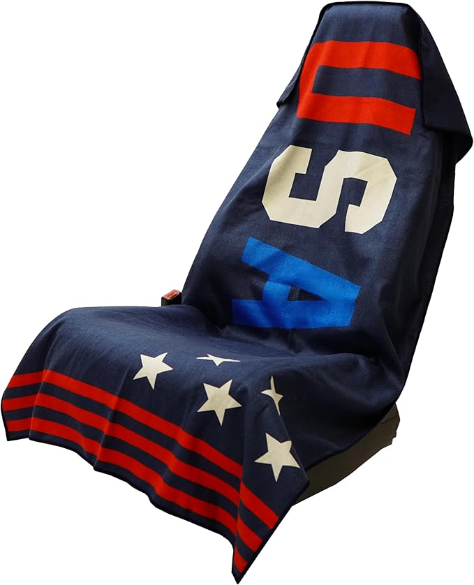 Sprints Athletic Running Towel, Full-Sized, Car Seat Cover - Performance Microfiber (USA)