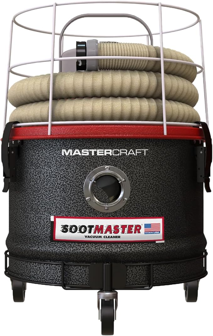 SOOTMASTER® Mastercraft® 641M Industrial Soot Vacuum – Furnace & Chimney Cleaning Vacuum for Boilers & Fireplaces