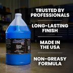 LANE'S Super Blue Tire Dressing Spray | High-Gloss Car Tire Shine Spray | No Sling, No Run, Long Lasting | Protects from Cracks & UV Rays | Non-Greasy Automotive Dressing & Cleaner | 1 Gallon, 2 Pack