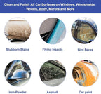 Clay Mitt 2 Pack, Clay Bar Mitt for Car Detailing Fine Grade Towel Reusable Wash Glove for Car Detailing and Polishing