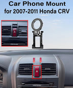 Car Phone Holder for Honda CR-V 2007-2011 CRV Accessories Compatible with MagSafe Hands-Free 360 Degree Rotation Adjustable Cell Phone Mount Does Not Affect Air Vent