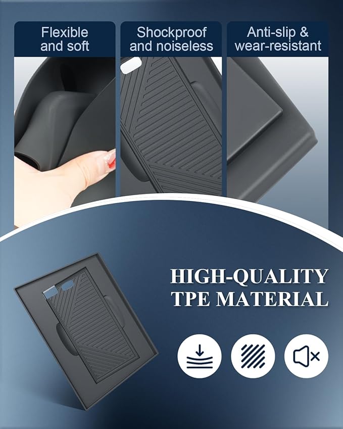 BIBIBO 2026 Outback Center Console Organizer for 2026 Subaru Outback(Premium,Limited,Touring,Wilderness,Limited XT,Touring XT) Insert Silicone Wireless Charging Mat