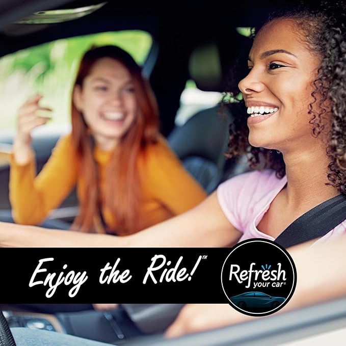 Refresh Your Car Can/Hidden Air Freshener, (New Car Scent, 1 Pack)