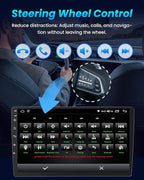 13.1 inch 12 Core+128GB Car Radio for Chevy Silverado 2014-2018: 2K QLED Touch Screen, Android 13 Stereo with Wireless CarPlay Android Auto 5G WiFi GPS Bluetooth FM/AM DSP 48EQ SWC Backup Camera