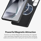 pitaka for S25 Ultra Case 6.9 Inch, Compatible with MagSafe, Slim & Light Samsung Galaxy S25 Ultra Case, 600D Aramid Fiber Made [Ultra-Slim Case - Black/Gray]