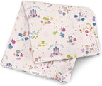 Milk Snob Disney A Wish Come True Baby Boy/Girl Swaddle Blanket, Soft Receiving, Security and Play, Toddler Infant NewbornBedding, Baby Shower, Baby Registry Gender Neutral Gift, 34 * 34 inches