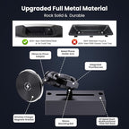 Upgraded Wireless Charger with Phone Mount for 2019+ Ram Truck, Dash Magnetic Mount Cell Phone Holder Compatible with 2019+ Dodge RAM 1500/2500/3500 & TRX, 360° Rotation Stand Fit for All Phones