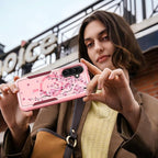 for Samsung Galaxy A36 5G Phone Case - Compatible with MagSafe Women Girls Cute Magnetic Protective Cover Girly Flower Blossom Heavy Duty Shockproof Design for Samsung A36 5G Cases 6.7"