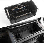 4PCS Center Console Organizer Tray Compatible with 2020-2024 Land Rover Defender 90 110 130 (ONLY for No Refrigerator Version) Armrest Storage Box Door Handle Pocket Insert Interior Accessories