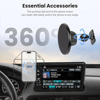 Car Phone Holder for Honda HR-V/CR-V 2023-2025- for MagSafe Magnetic Cell Phone Mount for HR-V CR-V Accessories 7/9 inch Touchscreen- Cradles Strong Magnets for iPhone
