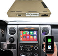 NINETOM Wireless CarPlay Retrofit Kit Decoder, Compatible with Ford (2013–2015) SYNC 2 System, Supports Android Auto, Mirror Link & Reverse Camera, USB
