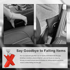 2PCS 2026 Upgraded Car Seat Gap Filler Organizer,Deepened 2-in-1 Car Gap Seat Filler with Storage Slots & Reserved Charging Hole,Universal in Between Cars Seats Catcher