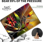 Case for 7" Kindle Paperwhite 12th Generation 2024 & Kindle Colorsoft Signature Edition,Leather Folio Adjustable Stand Cover Auto Wake/Sleep for Kindle Paperwhite 2024,Art Red Dragonfly