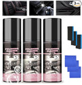 Car Interior Cleaner Spray, 100ml Polishing Cleaner car Interior, Interior Detailer Spray, Vehicle Interior Polish for Dashboards, Seats, Leather, Plastic, No Residue, UnScented (3Pcs)