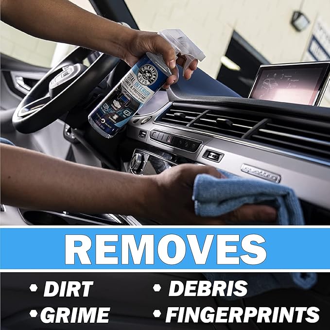 Chemical Guys Mat Renew Rubber + Vinyl Floor Mat Cleaner And Protectant Total Interior Cleaner and Protectant Bundle, Safe for Cars, Trucks, SUVs, Jeeps, Motorcycles, RVs & More, (2-16 fl oz)