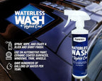 Nanotech Surface Solutions Nanotech Waterless Car Wash & Hybrid Coat- Rinse Less Car Wash Ceramic Spray- No Soap or Water Needed- Glossy Slick Finish- Paint Sealant Detailing (1 Gallon)