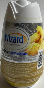 Wizard The Magic of Fresh gel Air Freshener, solid air freshener 7.8 oz Vanilla cookie (Pack of 6)