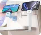 Perilogics Airplane Phone Holder Mount Universal in Flight Hands Free Viewing with Multi-Directional Dual 360 Degree Rotation. The Go-to Choice for Frequent Flyers and Travelers’ Favorite.