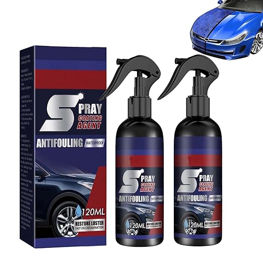 Spray Coating Agent, Multi-Functional Coating Renewal Agent, Car Fast-Acting Coating Agent Spray, 3 in 1 High Protection Quick Car Coating Spray Fast-Acting