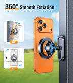 Magnetic Golf Cart Phone Holder for MagSafe Gym Mount【Strong Magnets】Magnetic Phone Holder for Golf Cart Phone Mount for iPhone 17 16 15 Fits EZGO Club Car Yamaha Icon Golf Accessories For Mothers Day