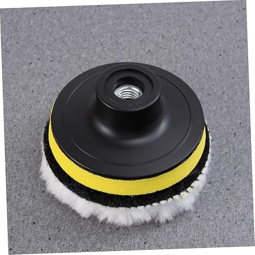 Unomor 6pcs Polishing Waxing Buffing Pads Kit Car Wax Applicator Pad for Car Waxing and Buffing
