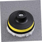 Unomor 6pcs Polishing Waxing Buffing Pads Kit Car Wax Applicator Pad for Car Waxing and Buffing